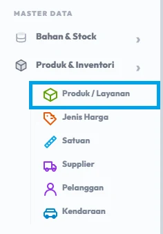Buka Master Data